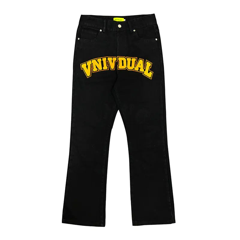 Vaqueros Bordados de Moda Urbana para Hombres y Mujeres