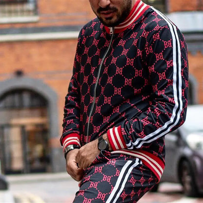 2019 3D Printed Athletic Hoodie for Men, Casual Style