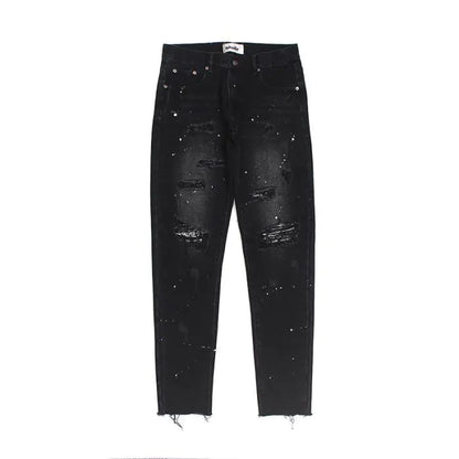 Jeans Rasgados Negros Occidental High Street para Hombre