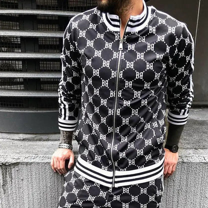 2019 3D Printed Athletic Hoodie for Men, Casual Style