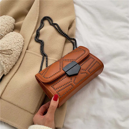 Bolso de Mano Cuadrado Pequeño al Estilo Coreano