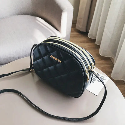 Korean Retro Multi-layer Small Square Handbag