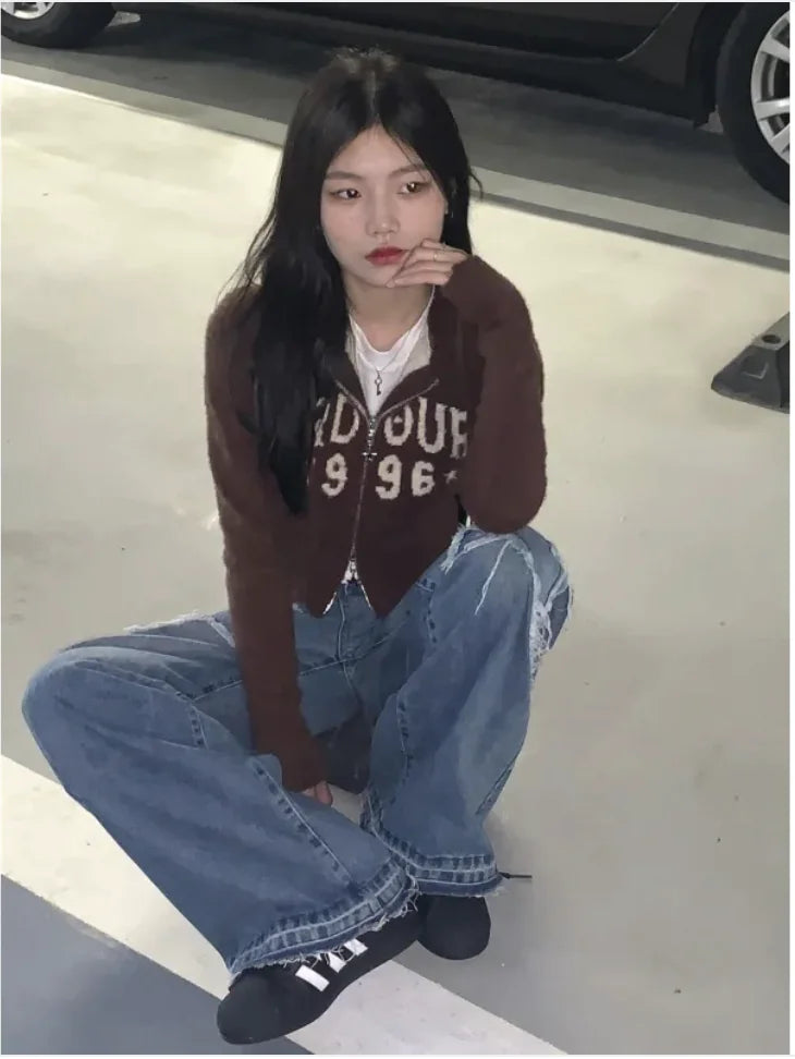 Jeans Sueltos y Amplios de Mujer para Calle Mayor