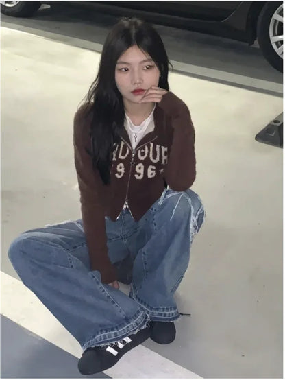 Jeans Sueltos y Amplios de Mujer para Calle Mayor